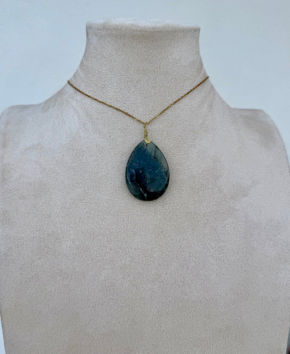 Dragonblood Jasper Amulet