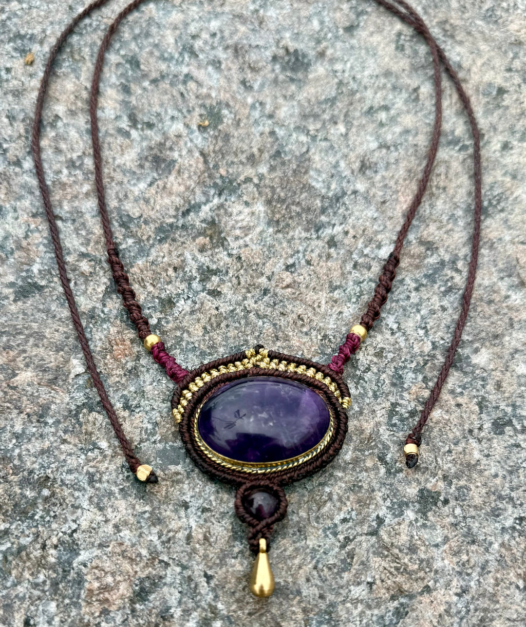 Mystic Amethyst Necklace