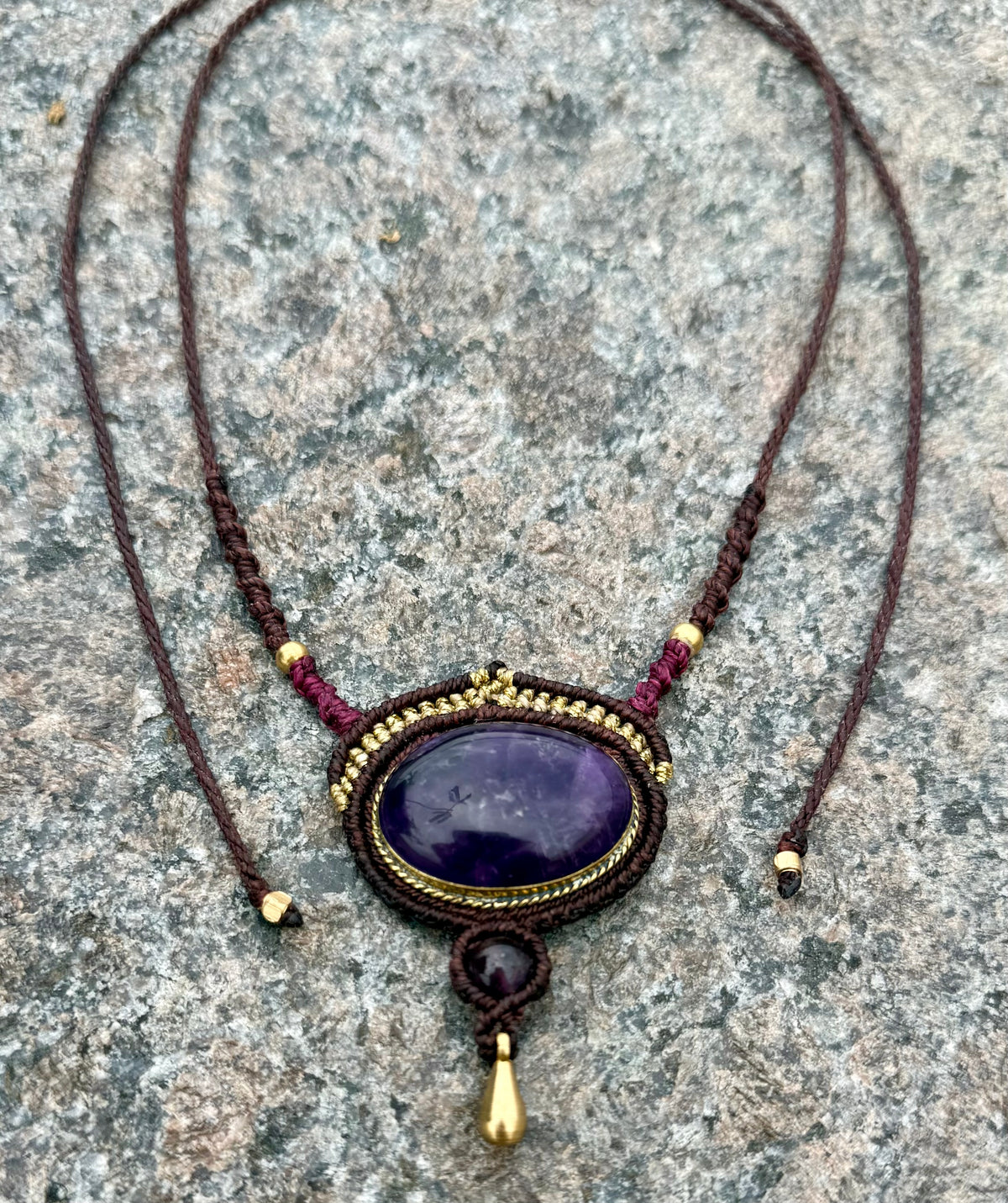 Mystic Amethyst Necklace