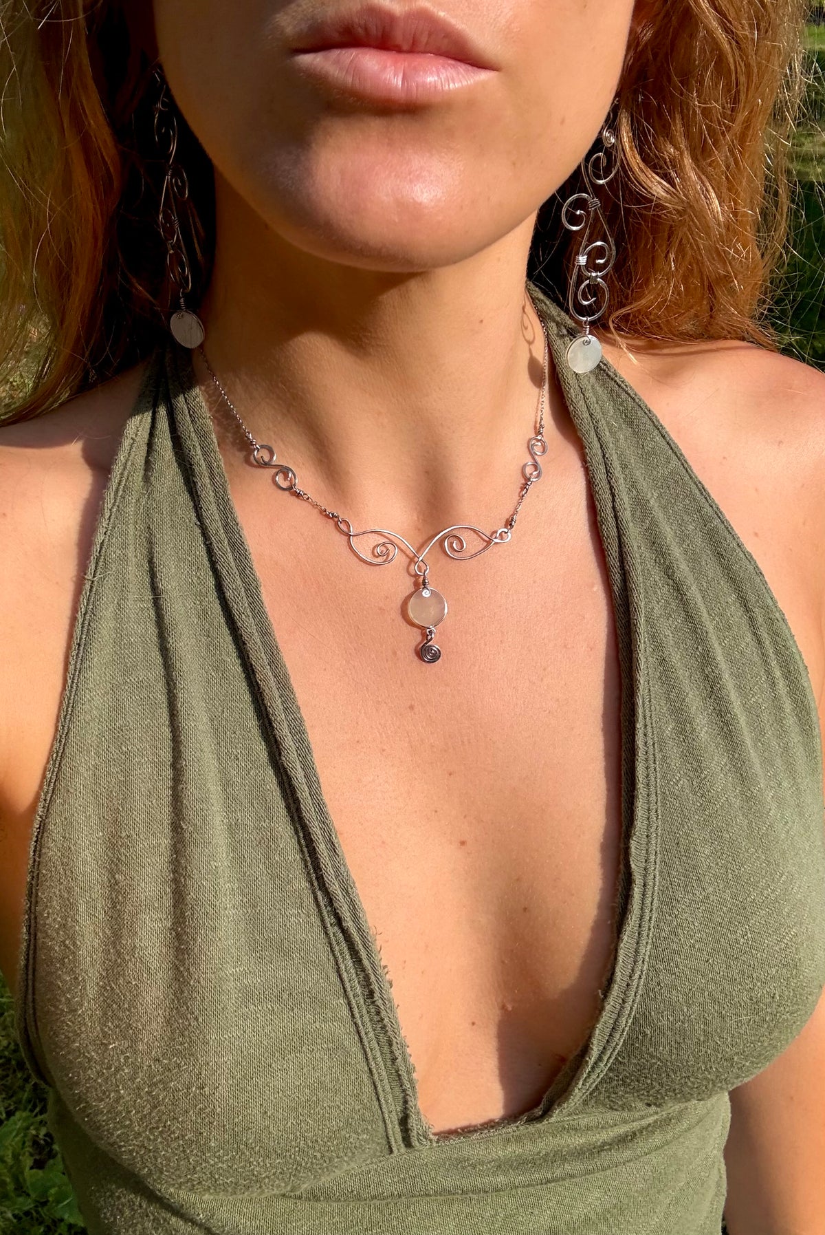 Fairy Necklace - Jade