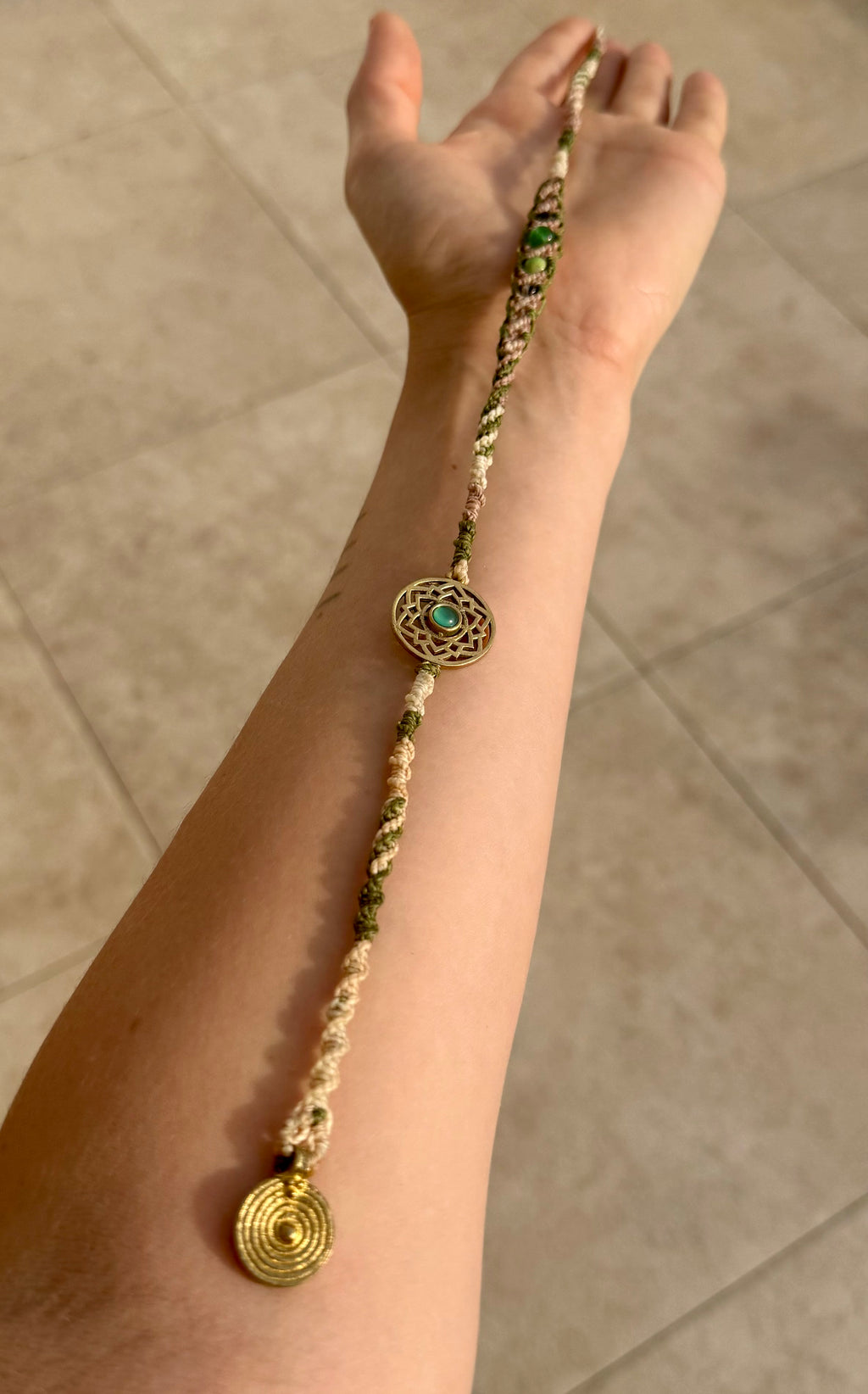 Aventurine Earth Hairwrap