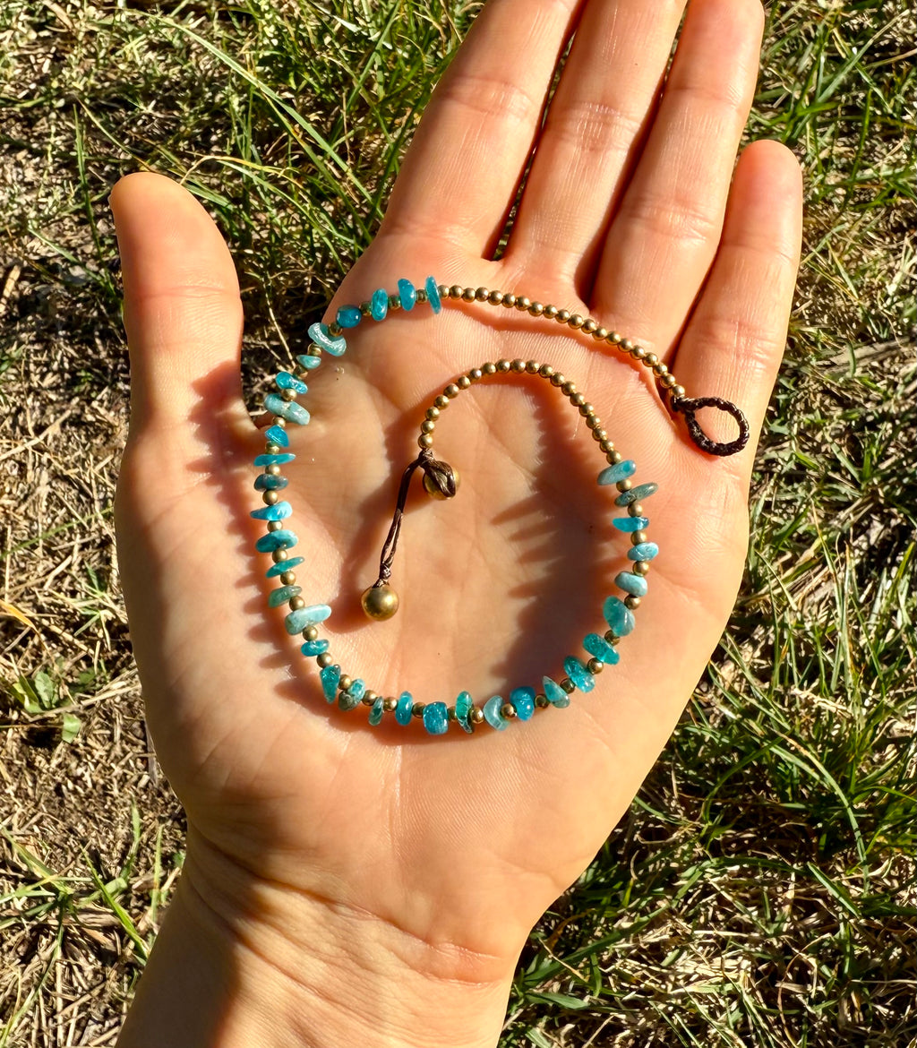 Apatite Anklet