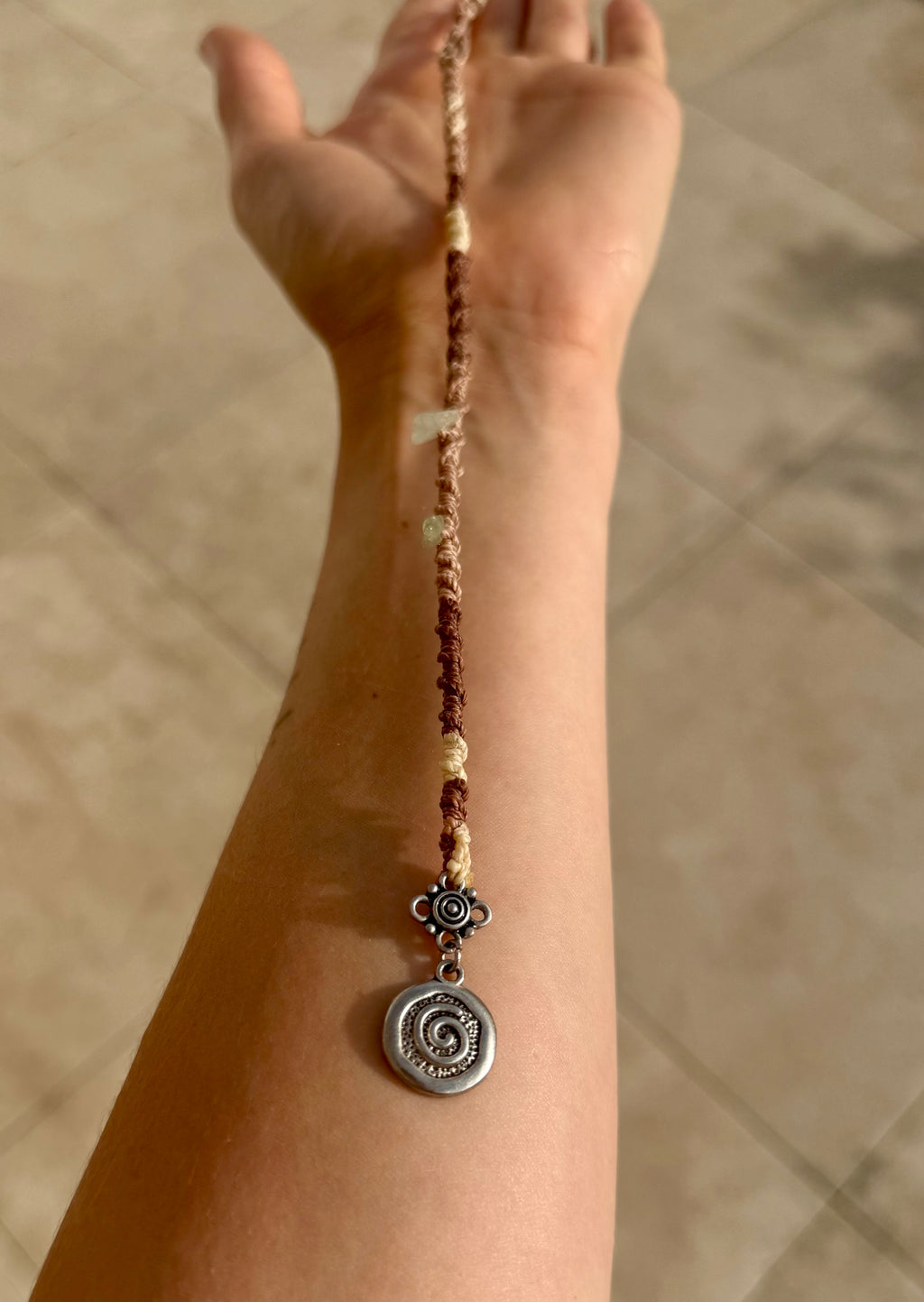 Earth Spiral Hairwrap