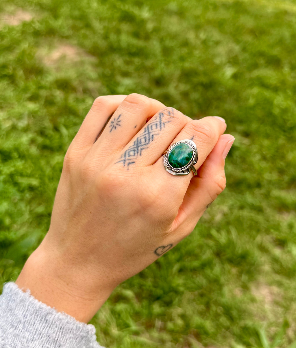 Chrysocolla Ring