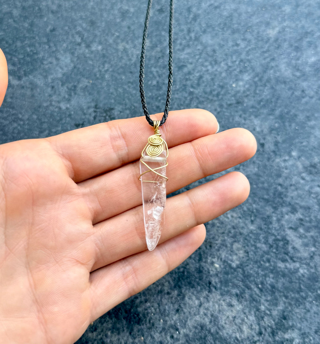 Clear Quartz Amulet