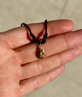 Green Fire Opal Amulet