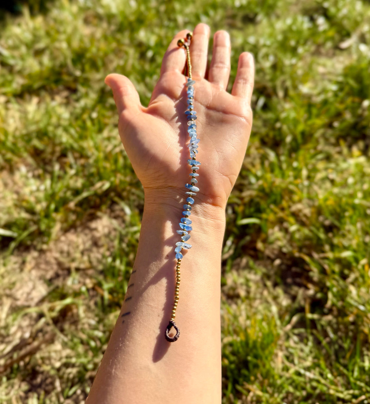 Kyanite Anklet