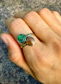 Chrysocolla & Tiger's Eye Ring