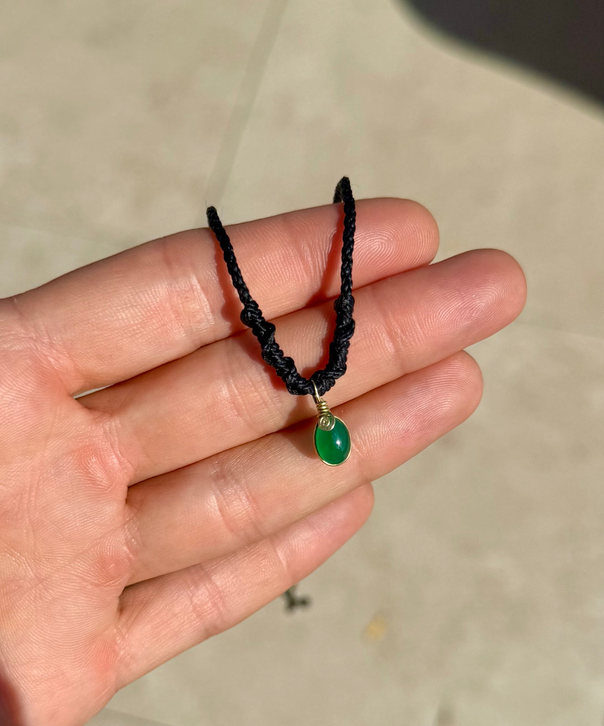 Aventurine Amulet