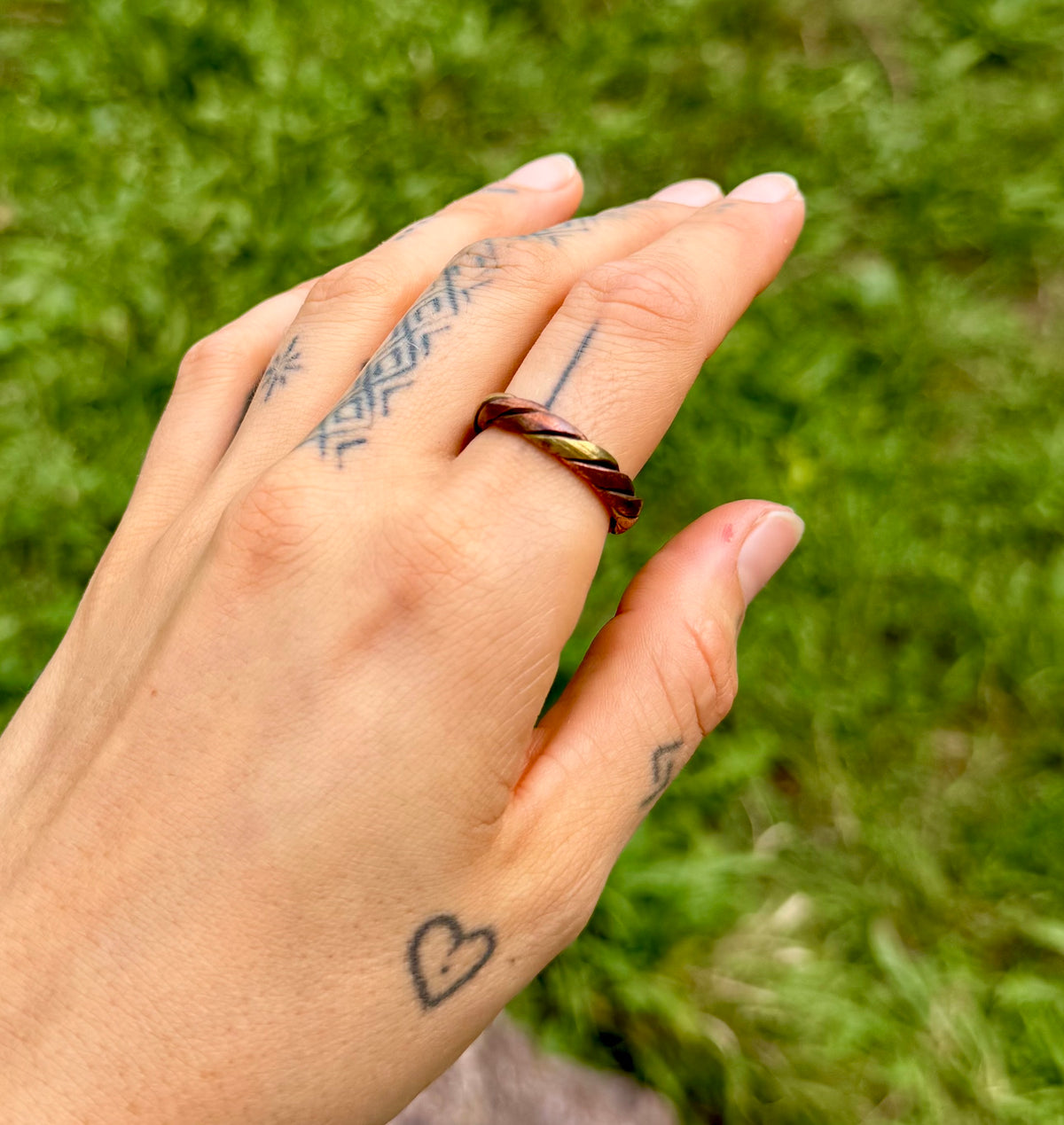 Copper & Bronze Ring