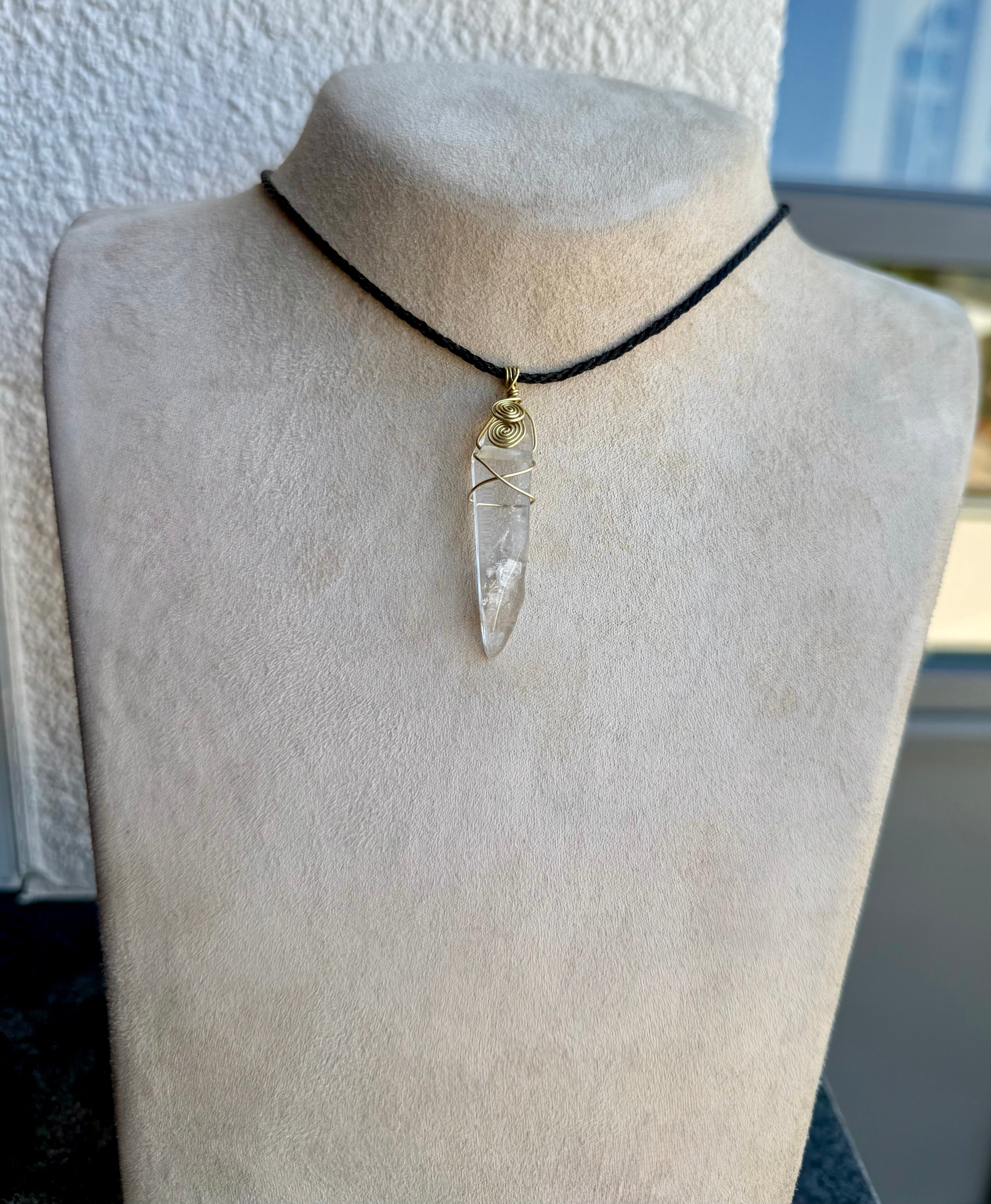 Clear Quartz Amulet