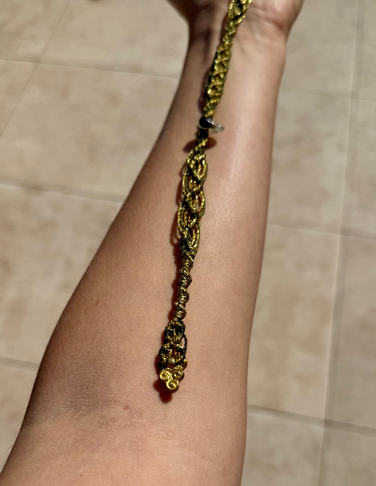 Golden Hairwrap