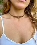 Moon Choker Pink Tourmaline
