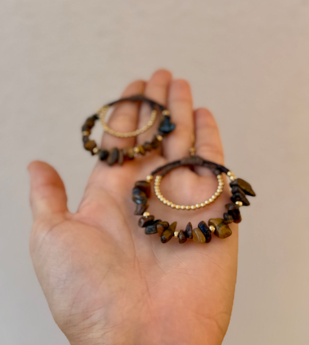 Golden Soul – Tiger’s Eye Earrings