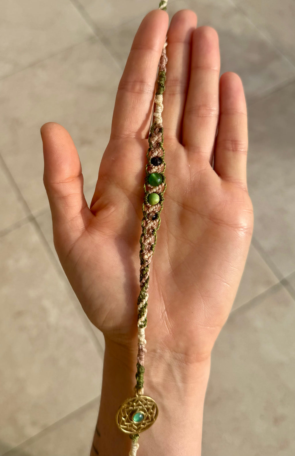 Aventurine Earth Hairwrap