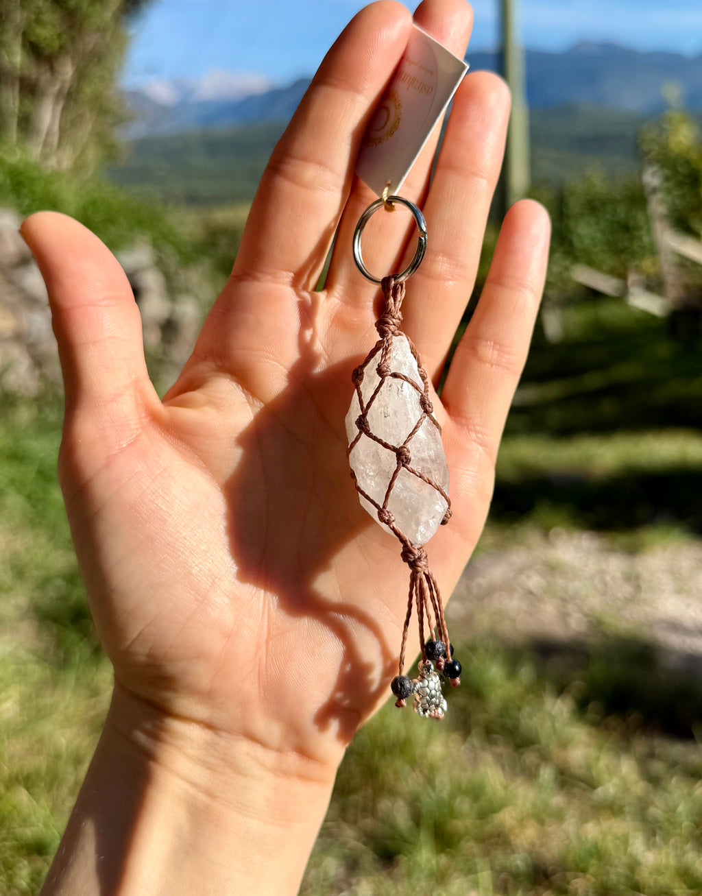 Crystal Quartz • Lava Stone • Black Onyx • Black Obsidian