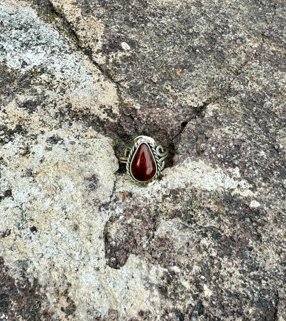 Mahogany Obsidian Ring