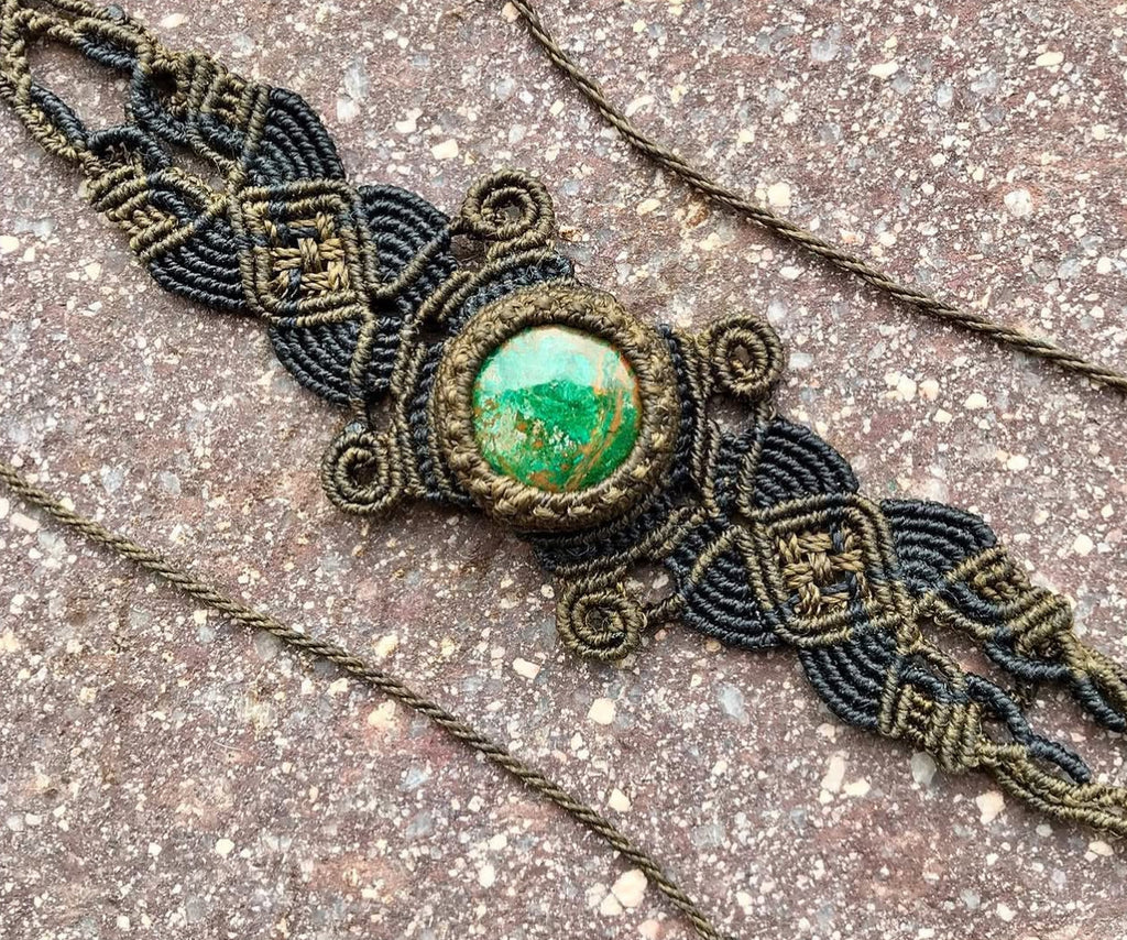 Macrame Necklace-to-Headband