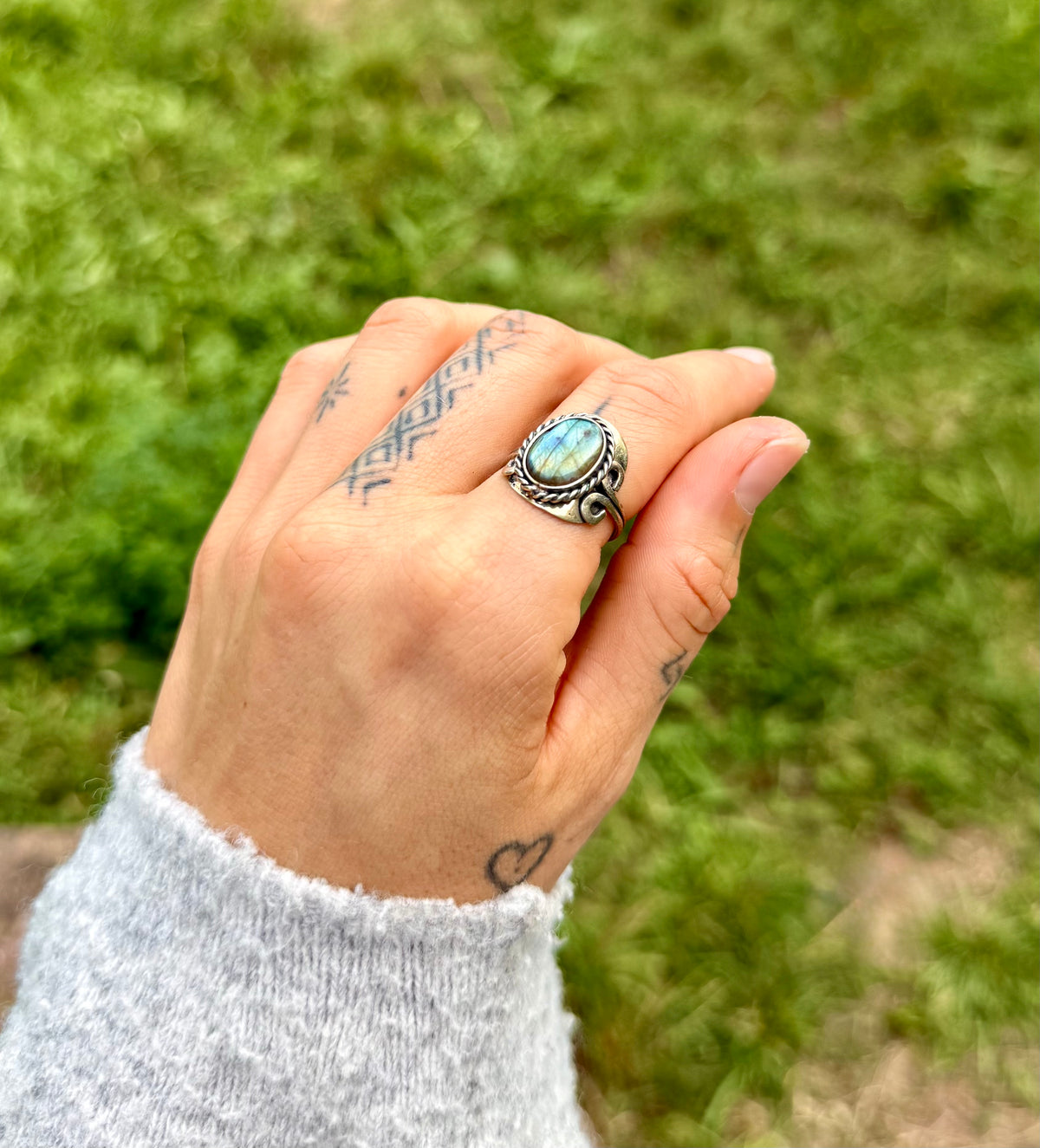 Labradorite Ring