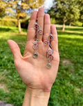 Fairy Earrings - Green Fluorite