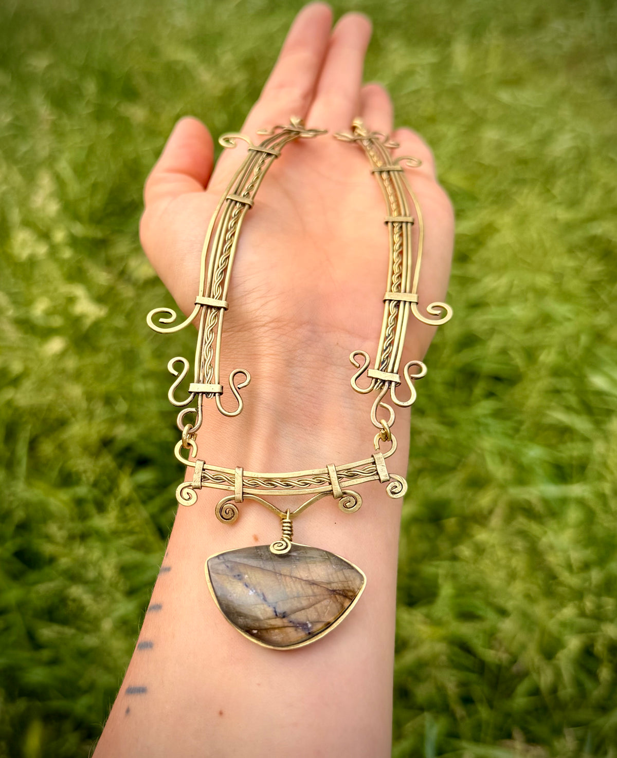 Filigree Goddess Necklace