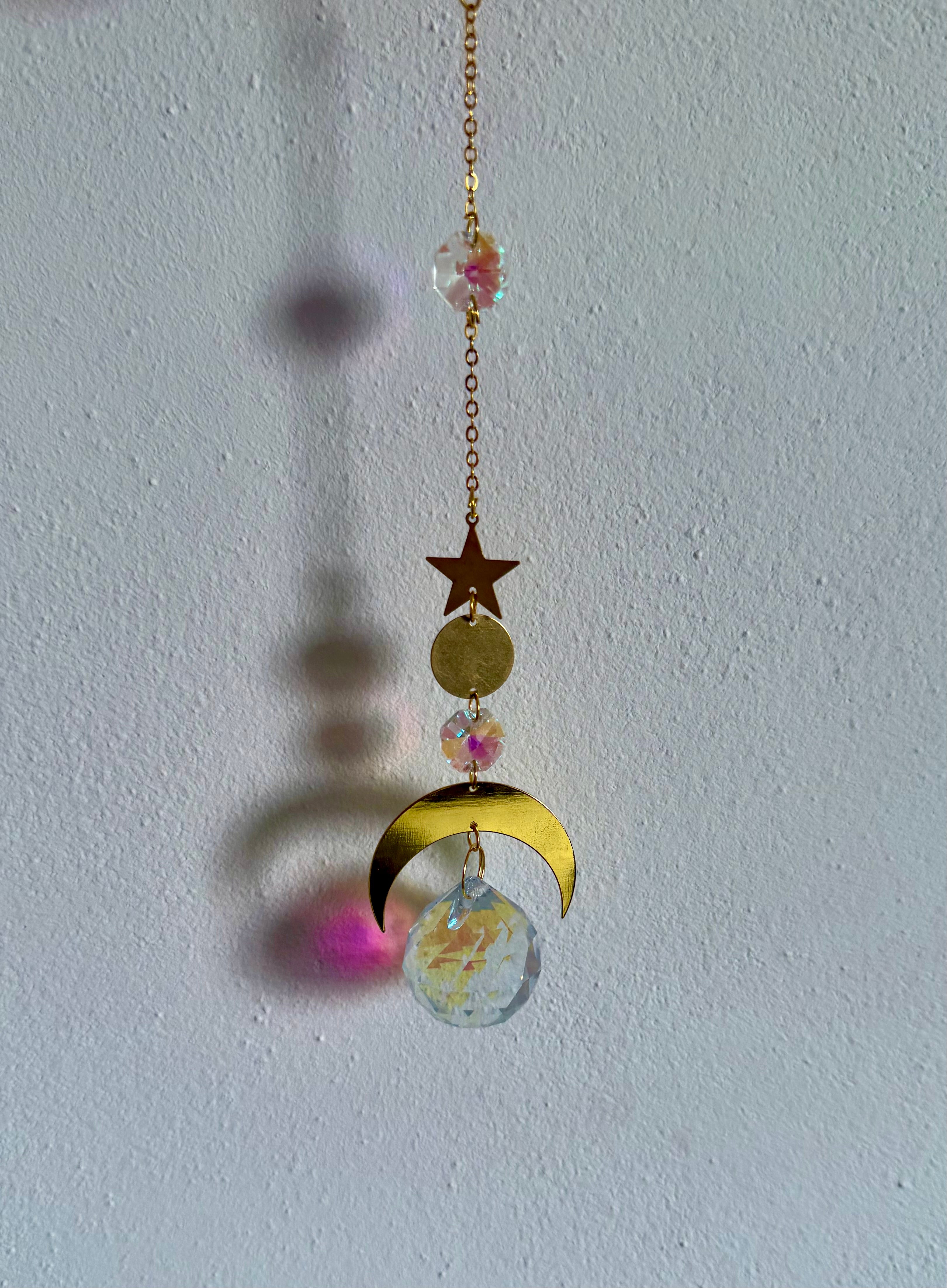 Sun Catcher - Moon Star