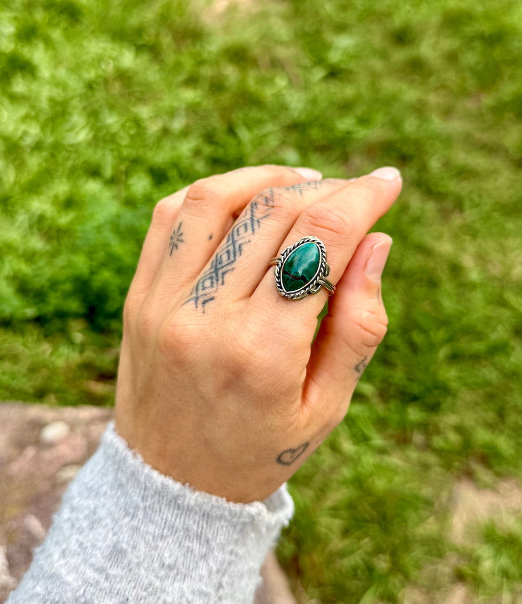 Chrysocolla Ring