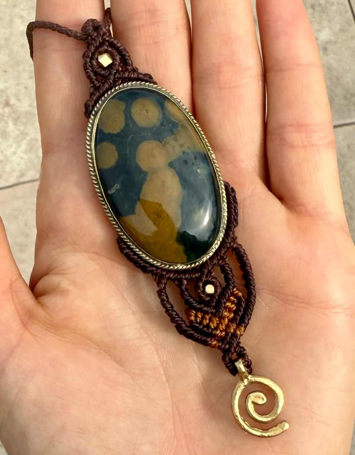 Magical Kambaba Jasper Amulet