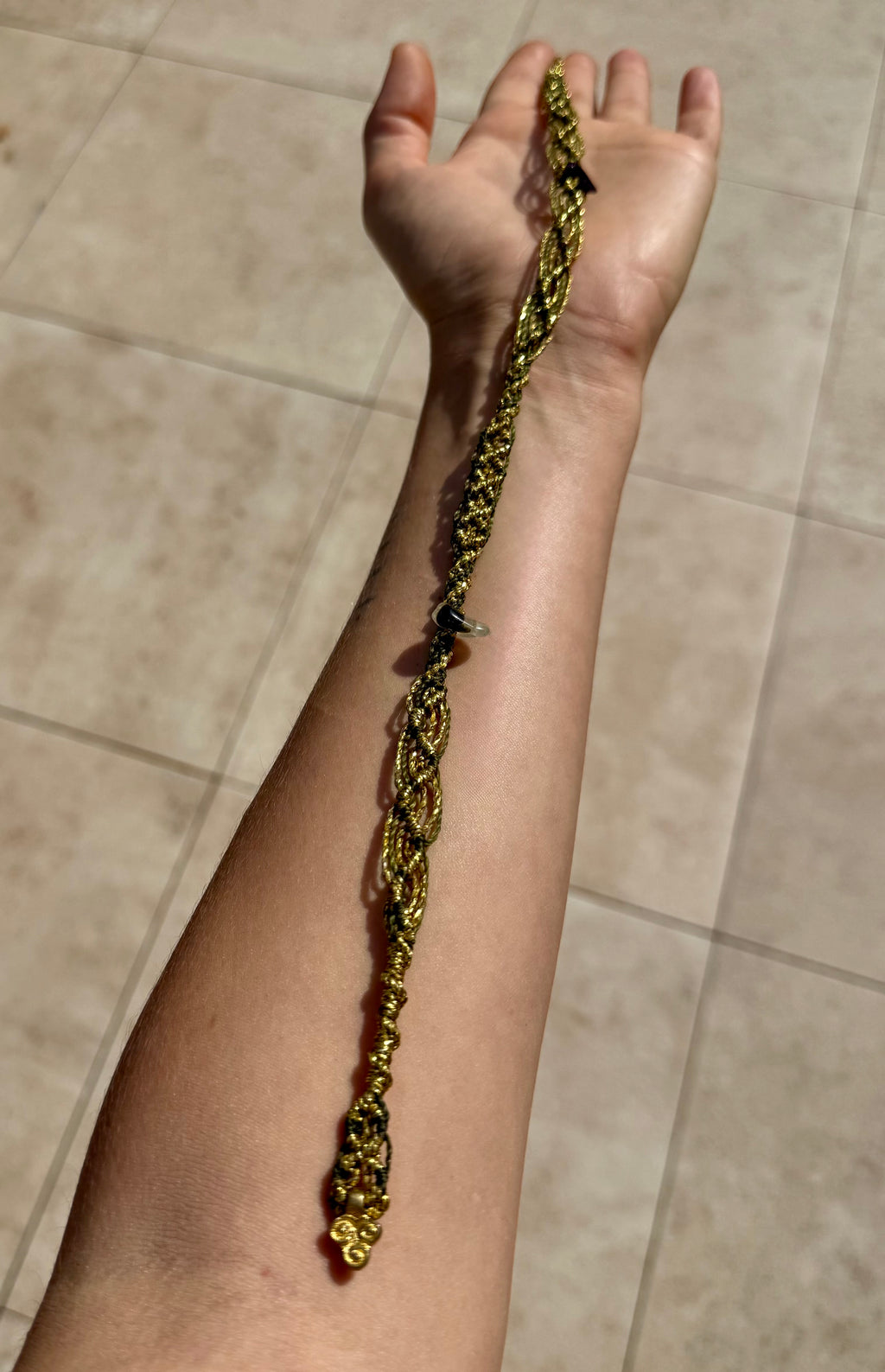 Golden Hairwrap