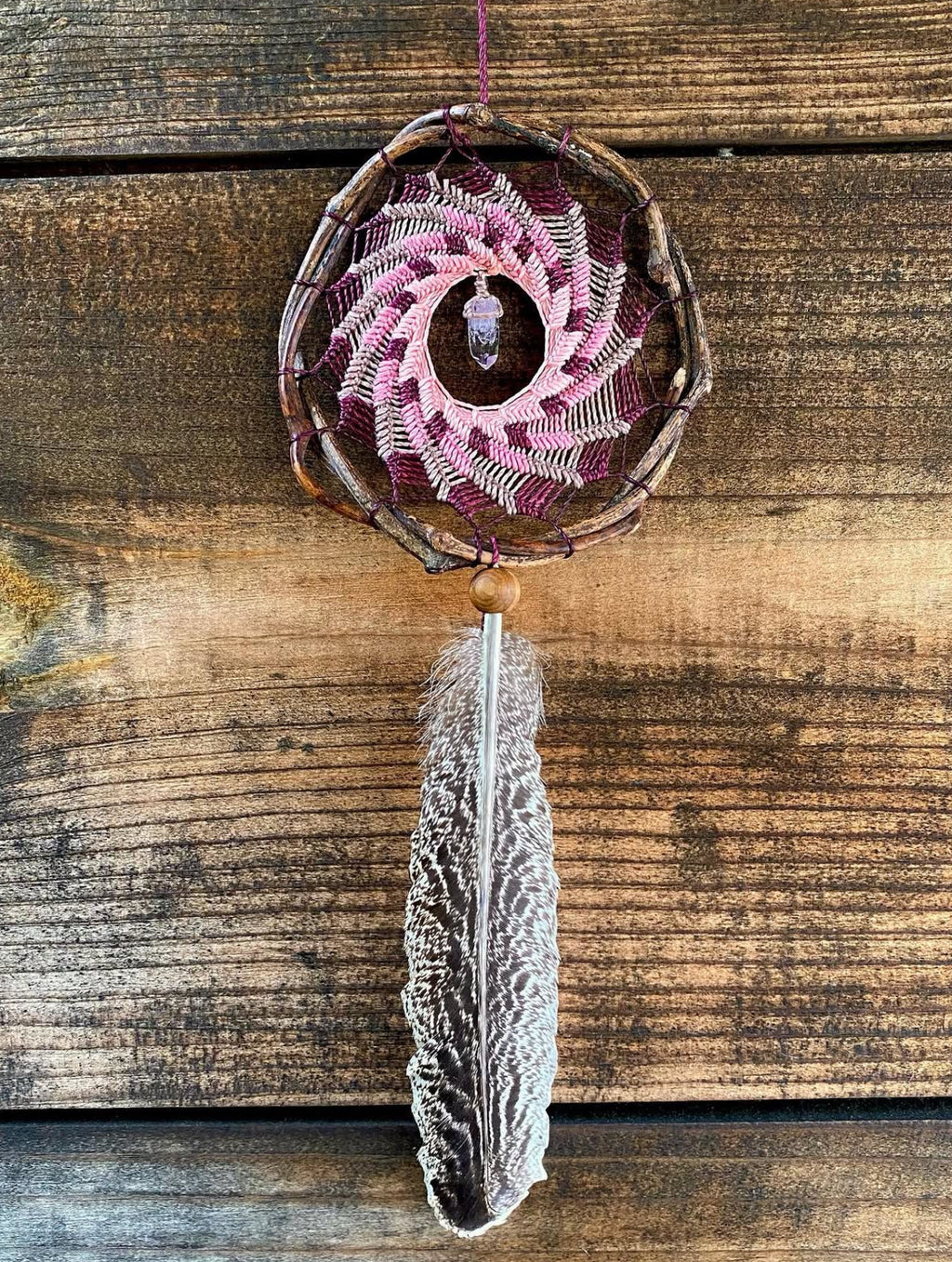 Natural Dreamcatcher Amthyst