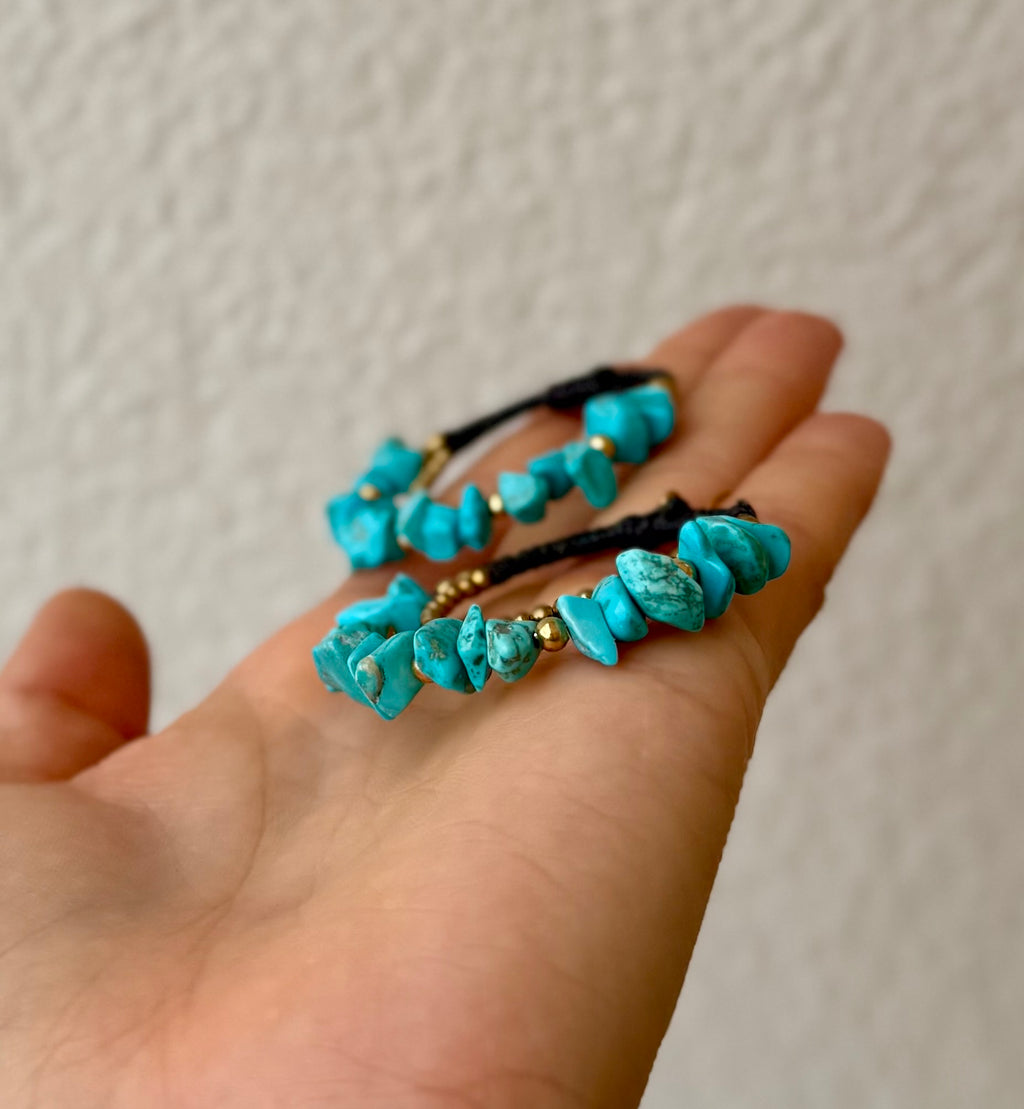 Ocean Soul - Howlite Earrings