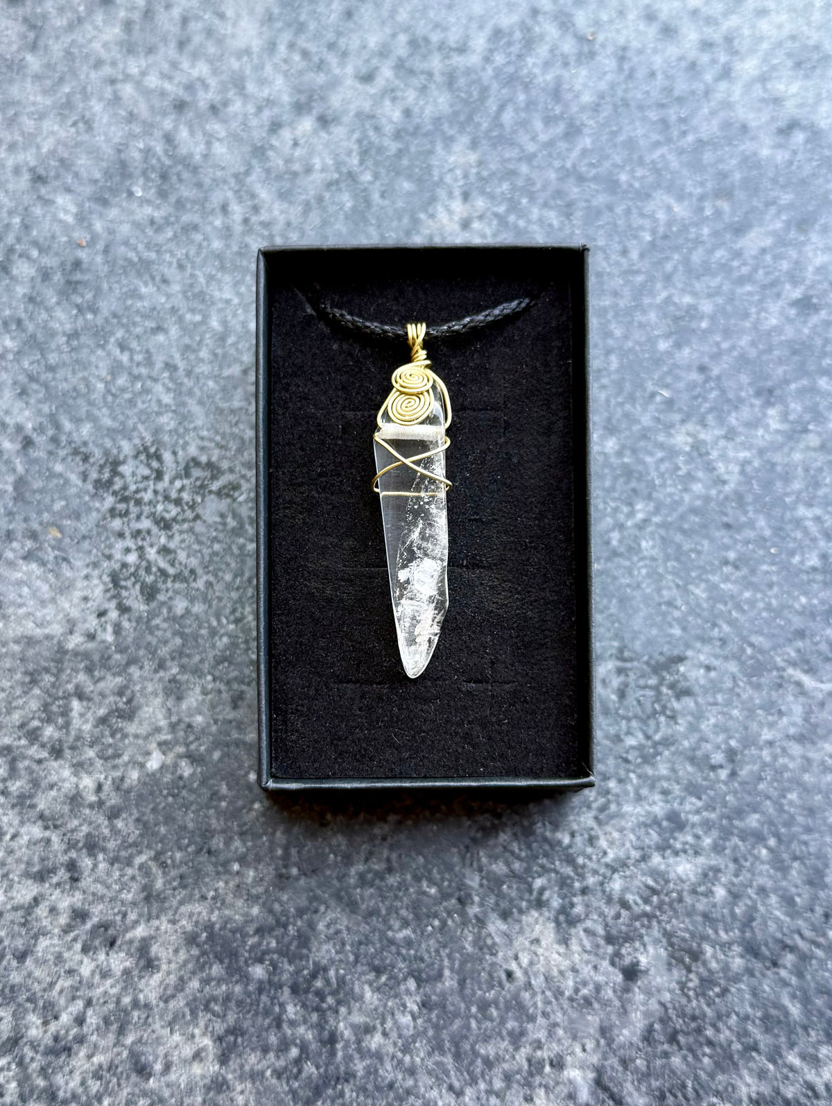 Crystal Quartz Amulet