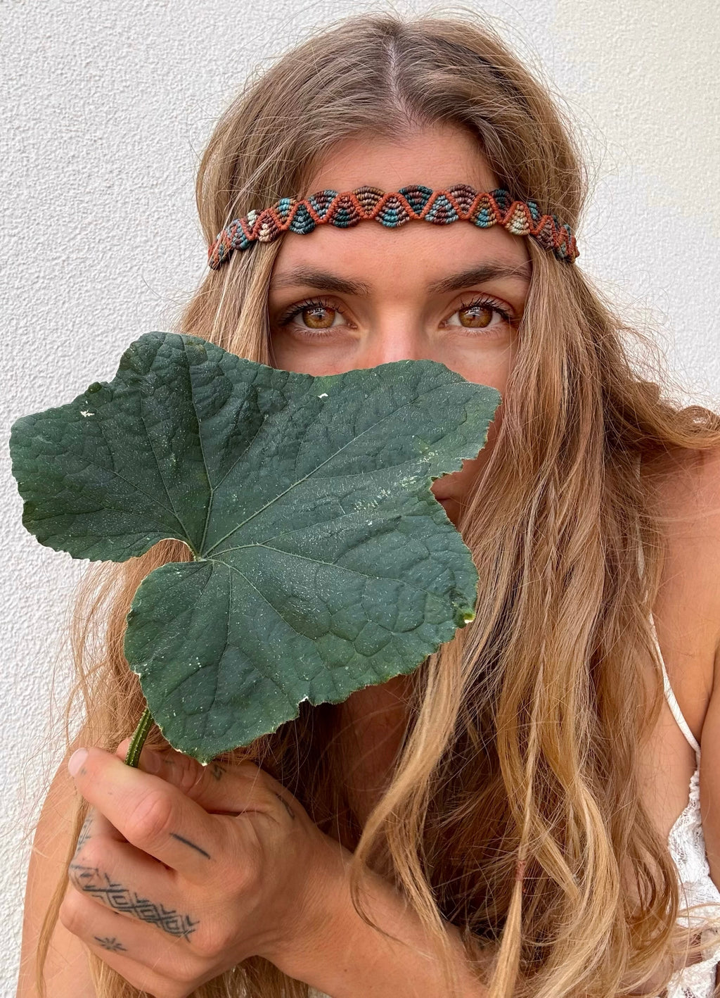 Macrame Headband-to-Necklace