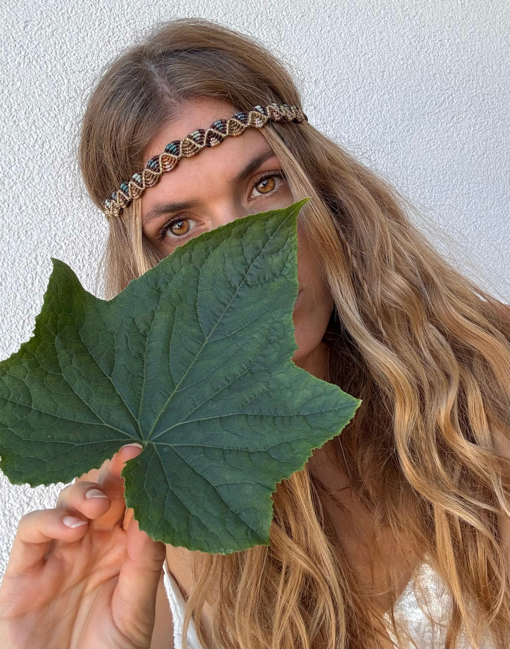 Macrame Headband-to-Necklace