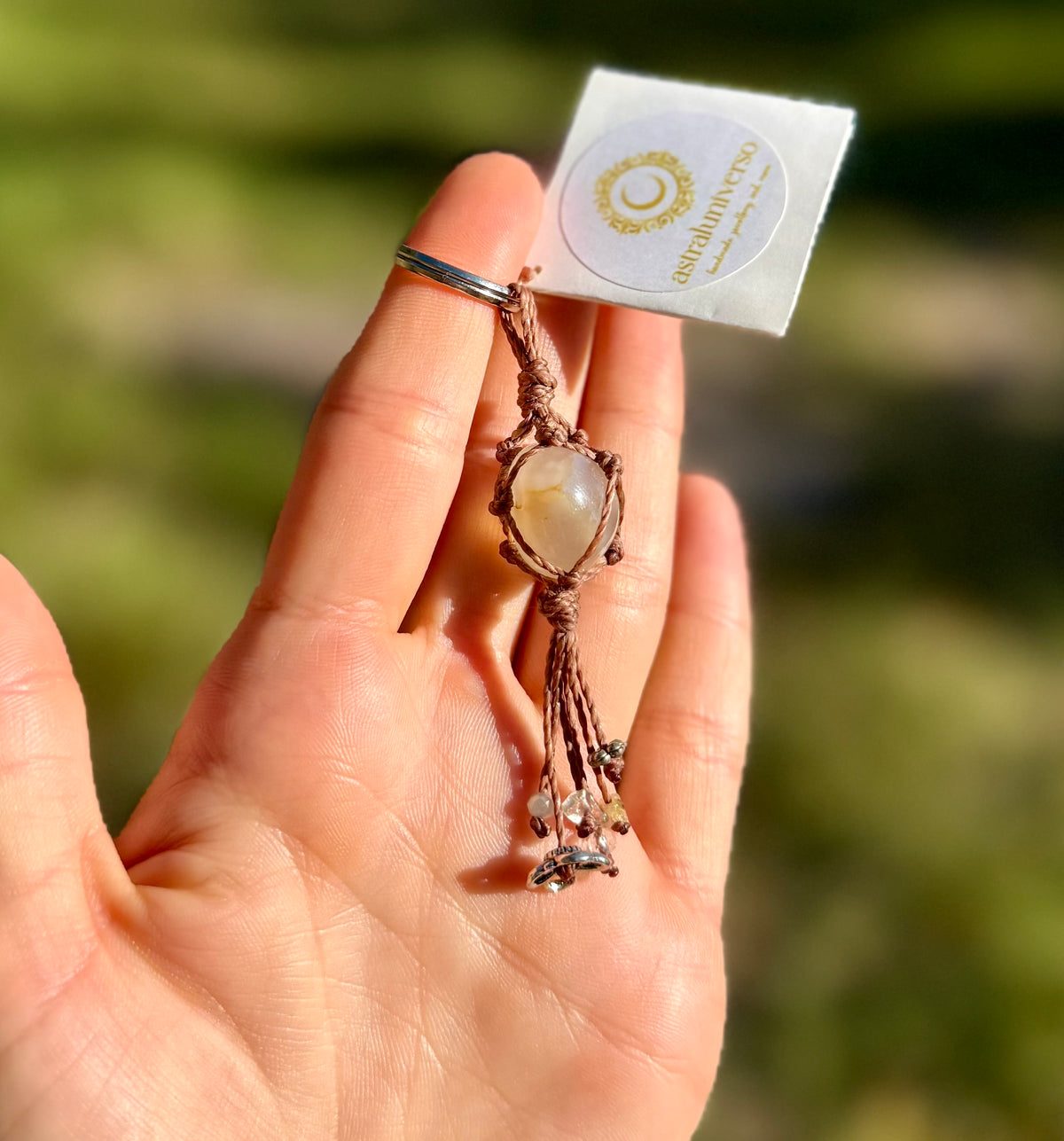 Agate • Rutilated Quartz