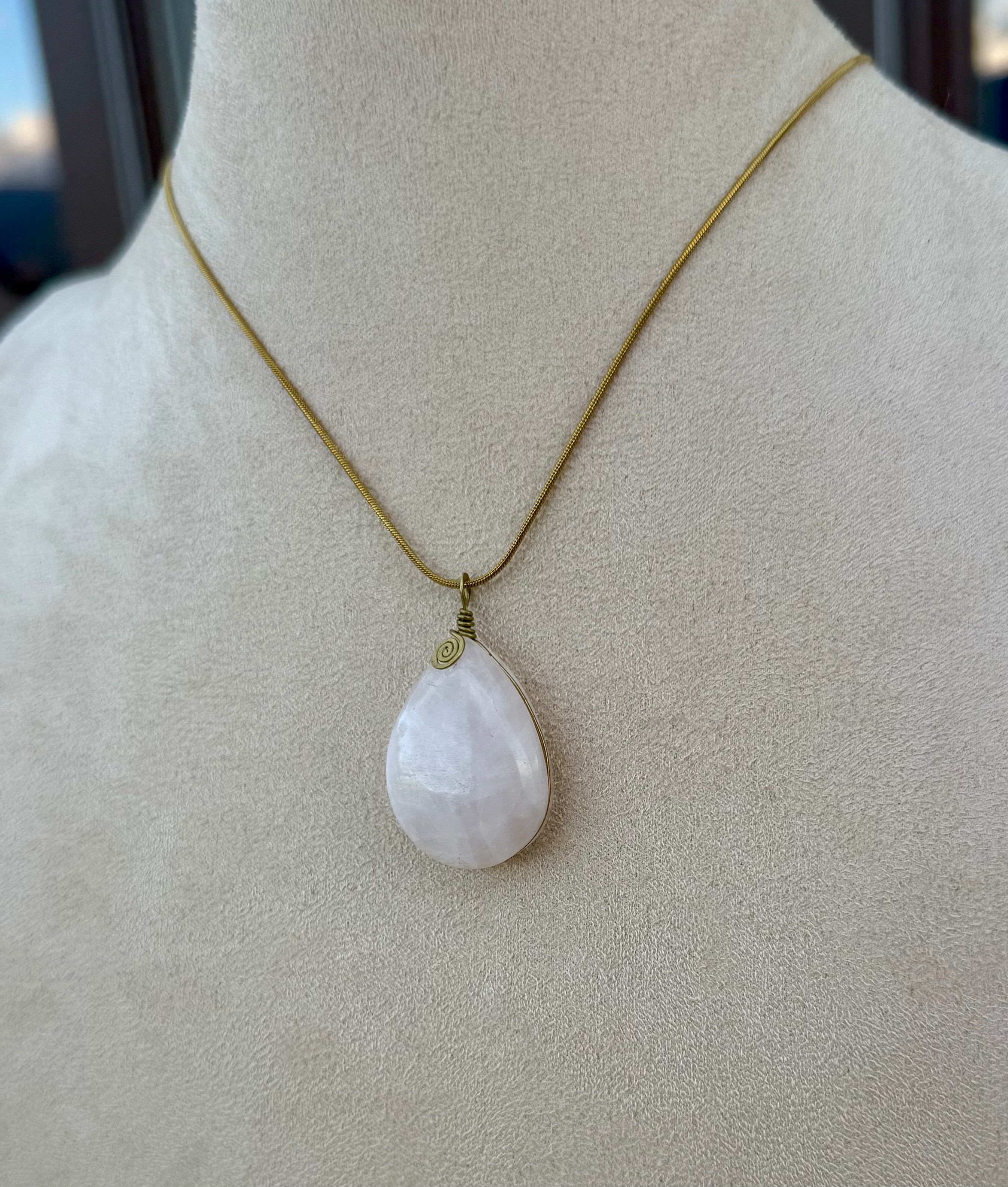 Rose Quartz Amulet