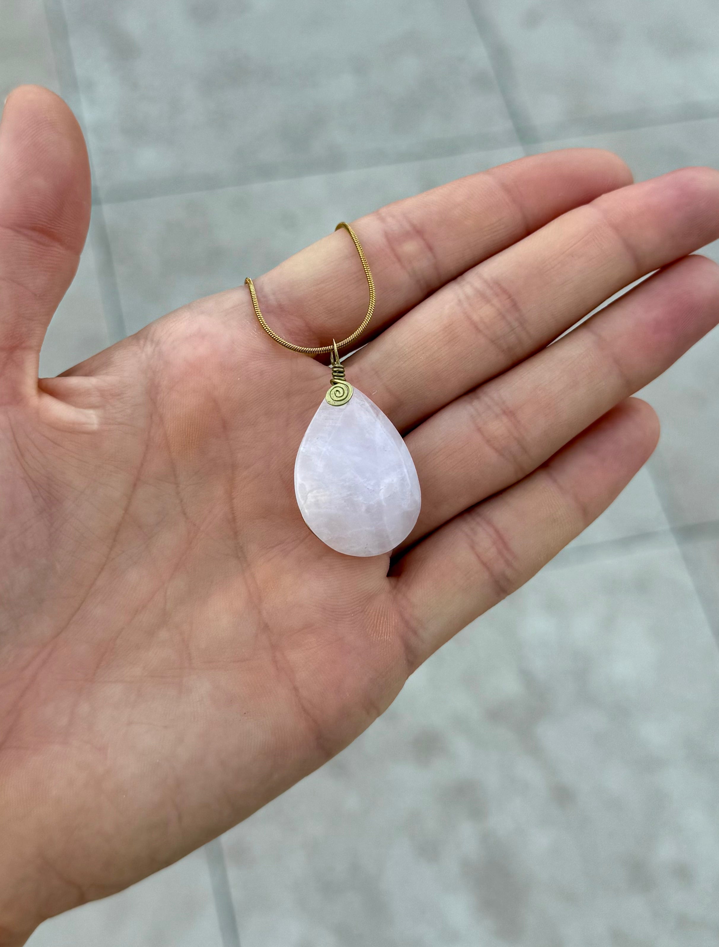 Rose Quartz Amulet