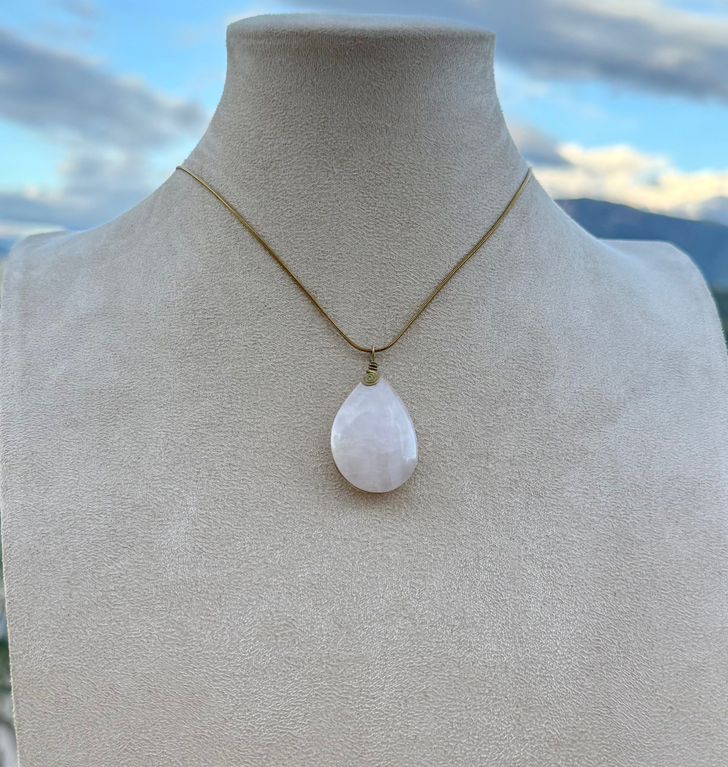 Rose Quartz Amulet
