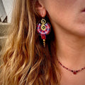 Gypsy Earrings Pink