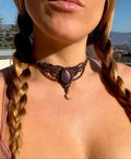 Ruby in Zoisite Choker