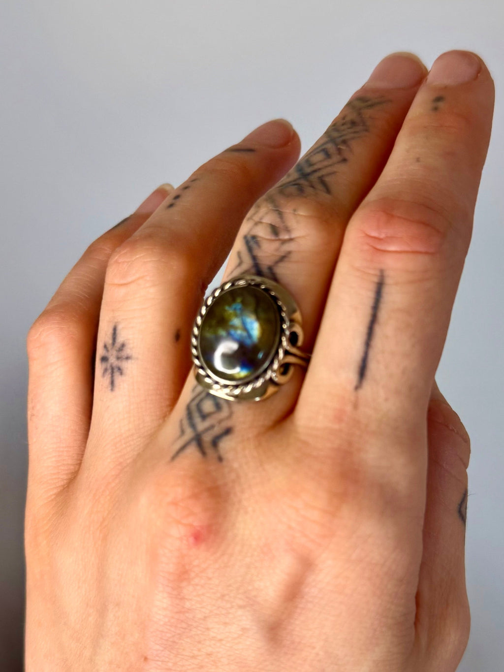 Labradorite Ring