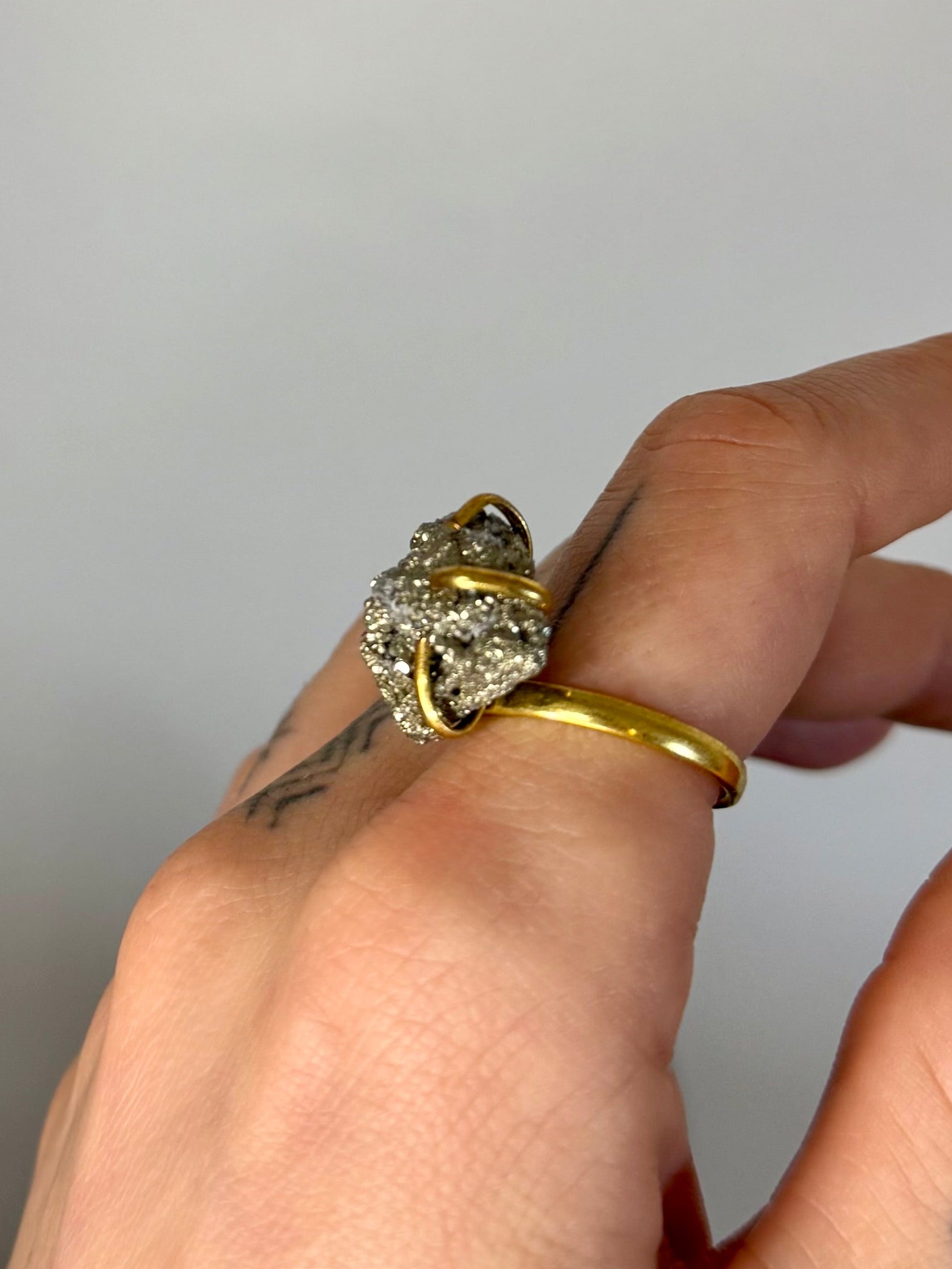 Pyrite Ring