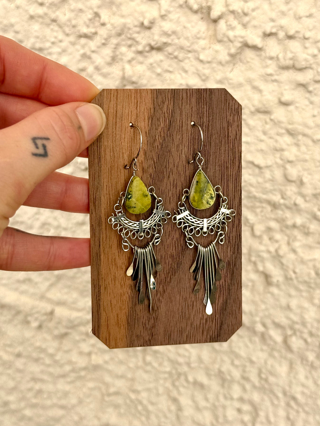 Filigree Serpentine Earrings