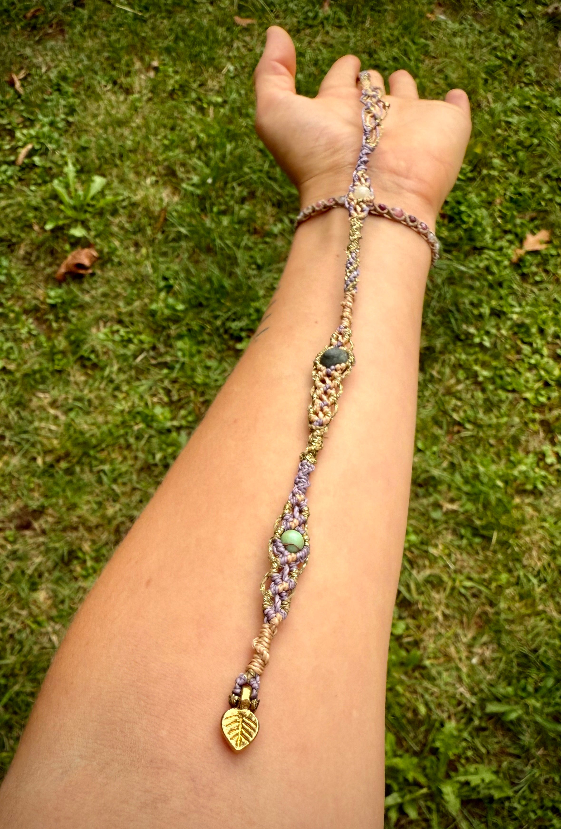 Lilac Earth Hairwrap