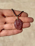 Strawberry Quartz Amulet