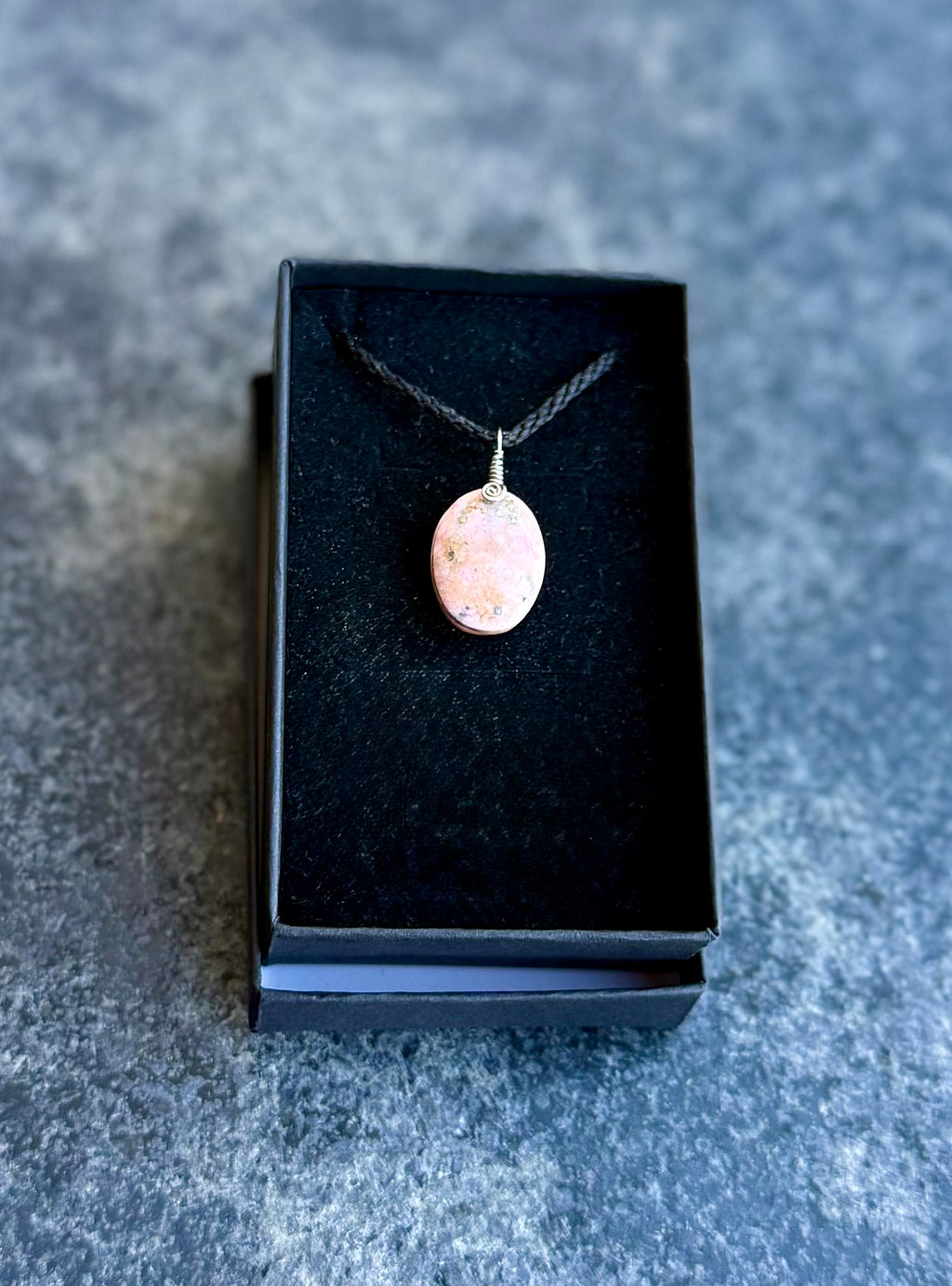 Rhodonite Amulet