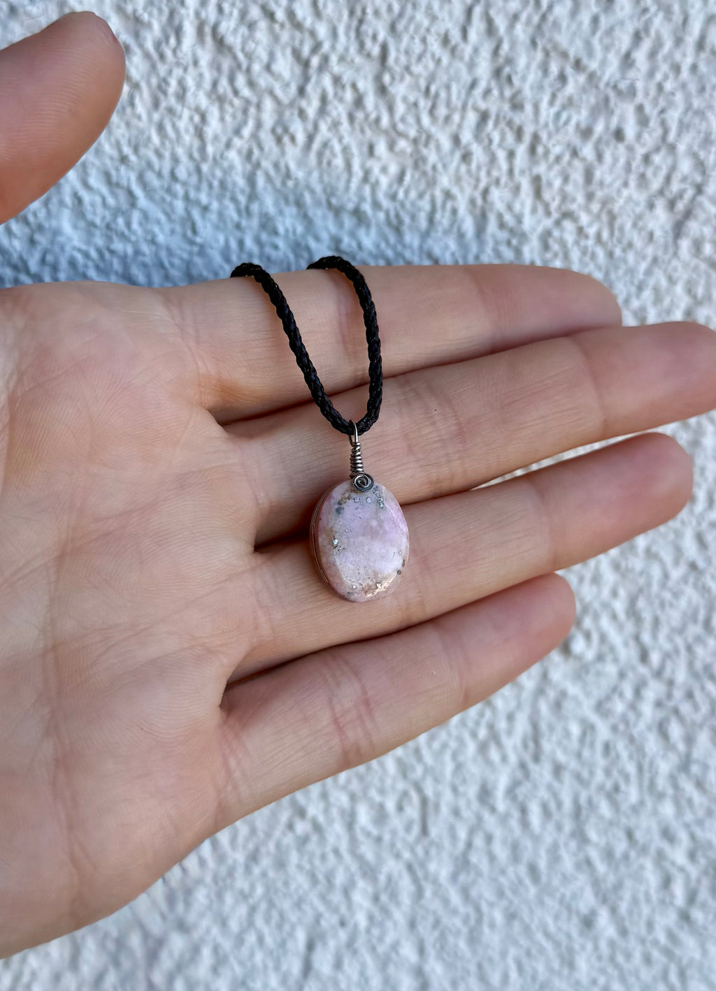 Rhodonite Amulet
