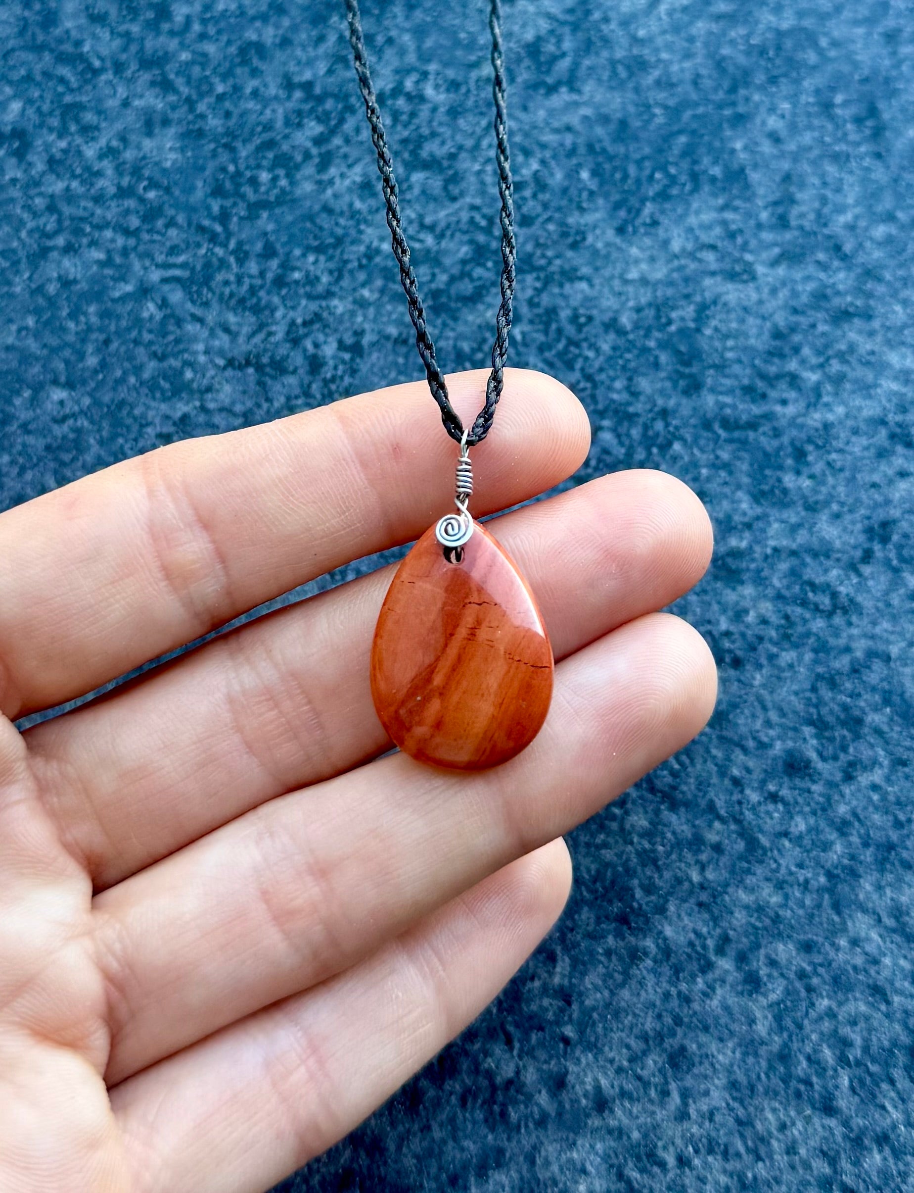 Red Jasper Amulet