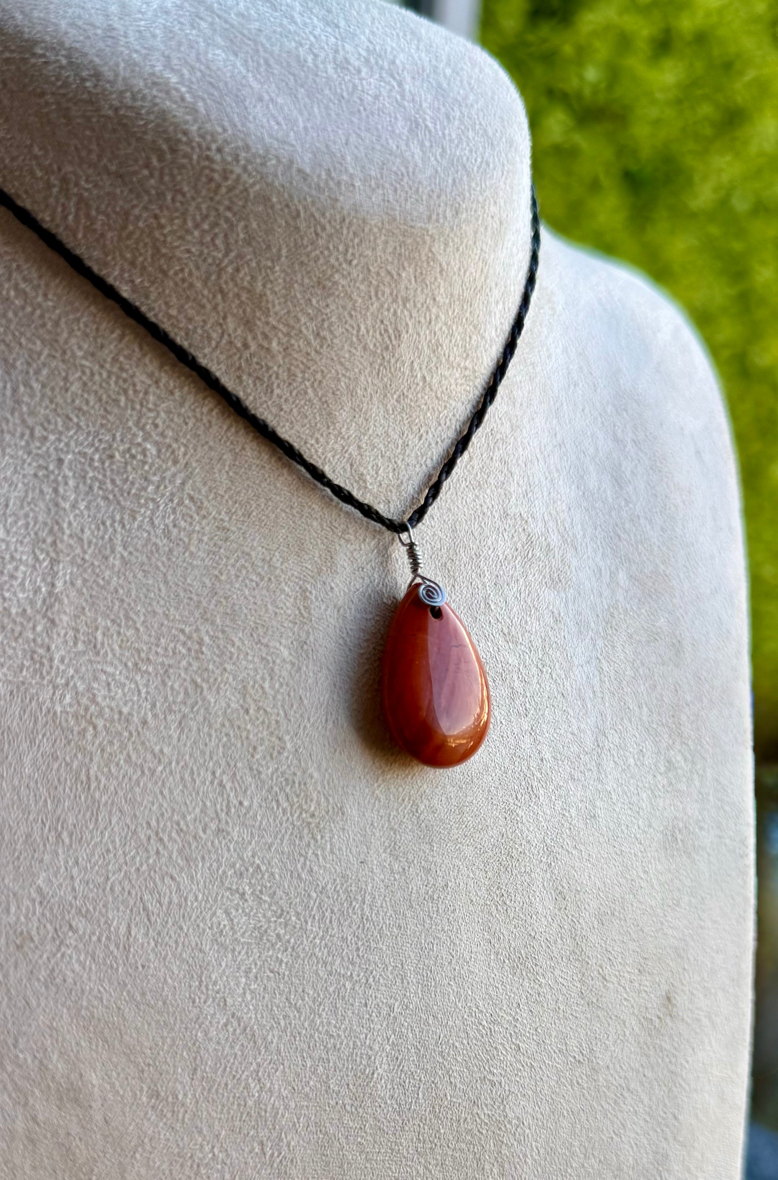 Red Jasper Amulet