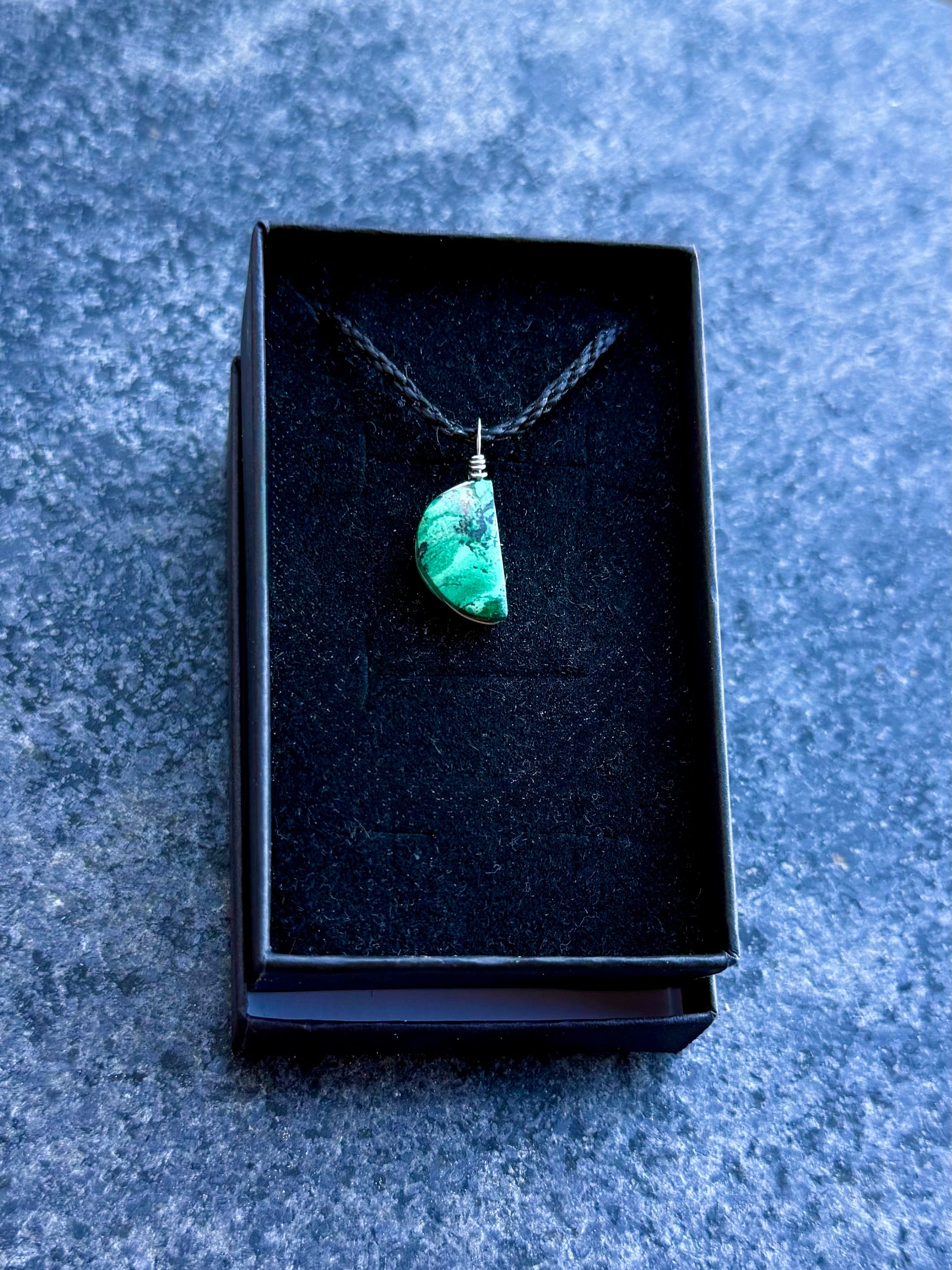 Chrysocolla Amulet